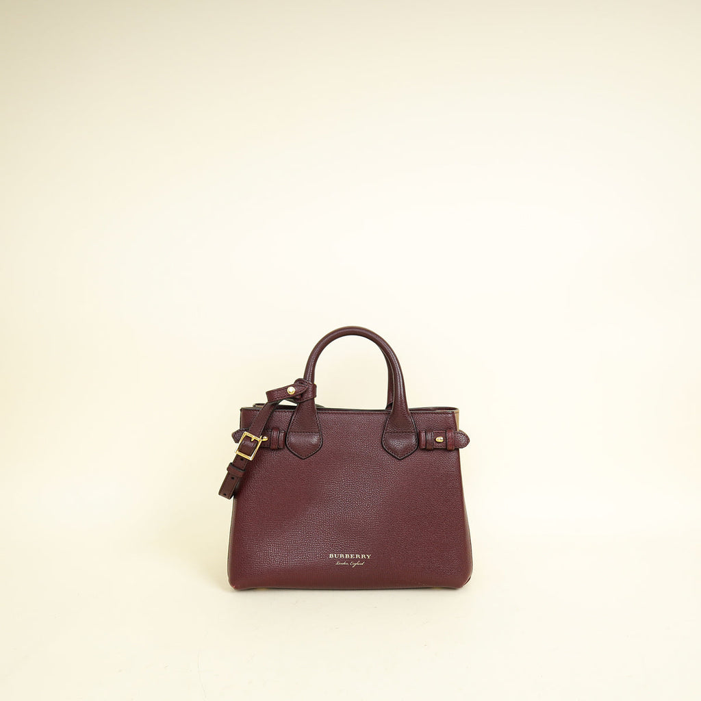 Burberry Bicolor Banner Tote Bag