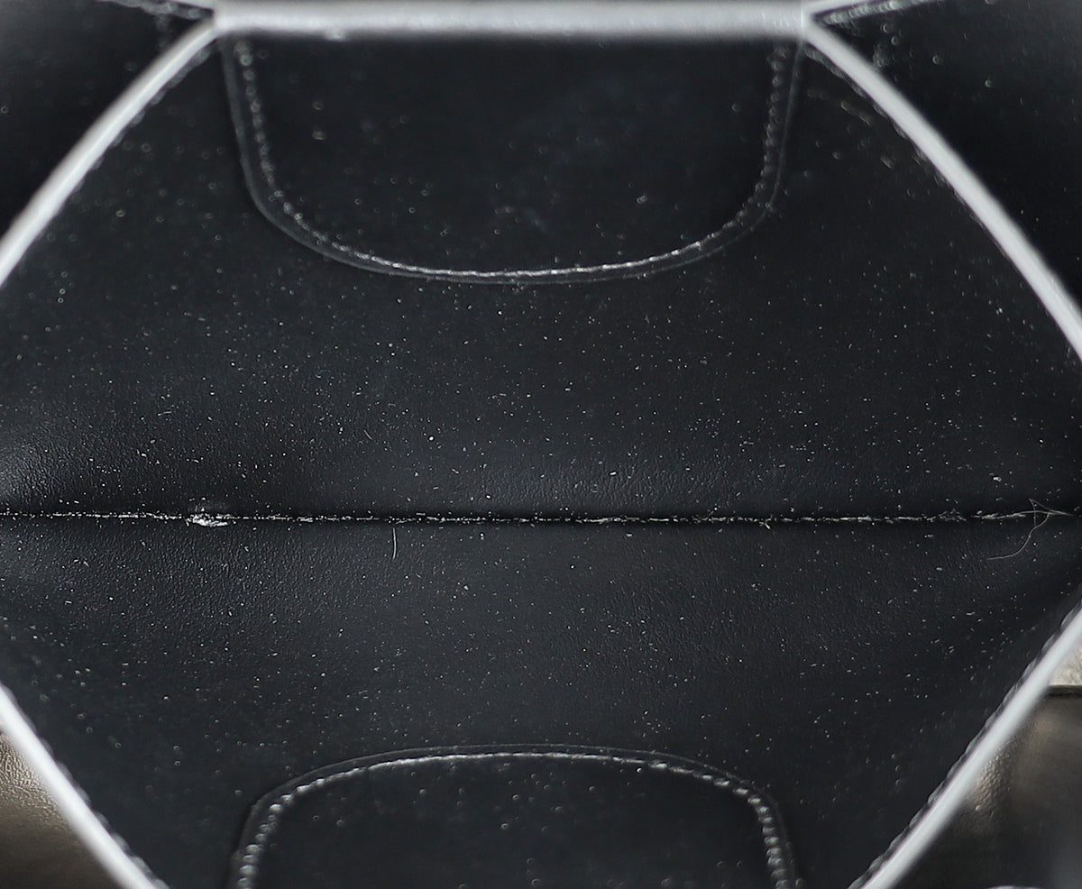 Burberry Black TB Logo Studded Mini Chain Bag