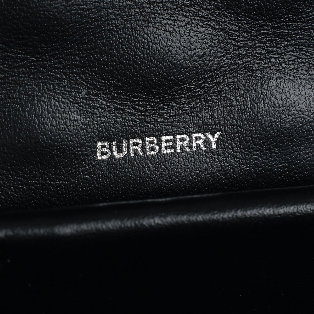 Burberry Black TB Logo Studded Mini Chain Bag