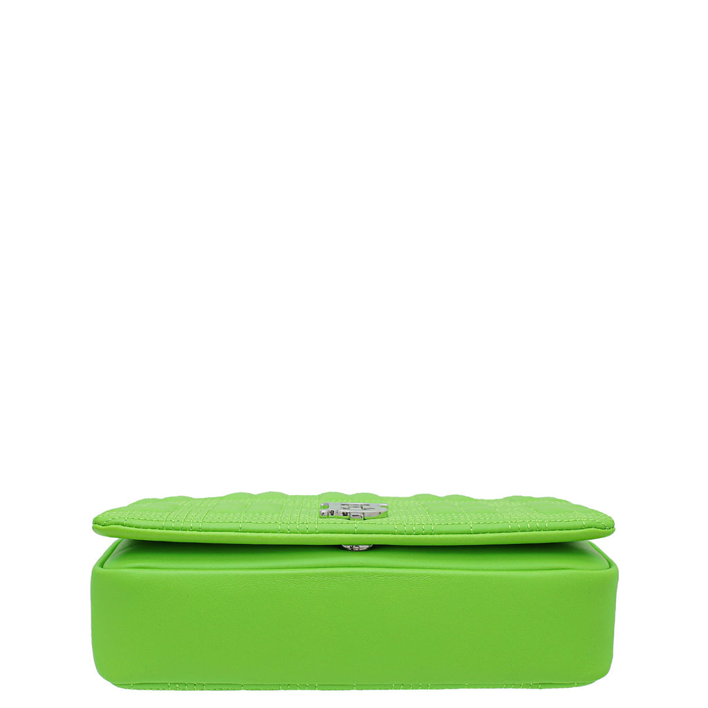 Burberry Brilliant Green Lola Small Flap Bag