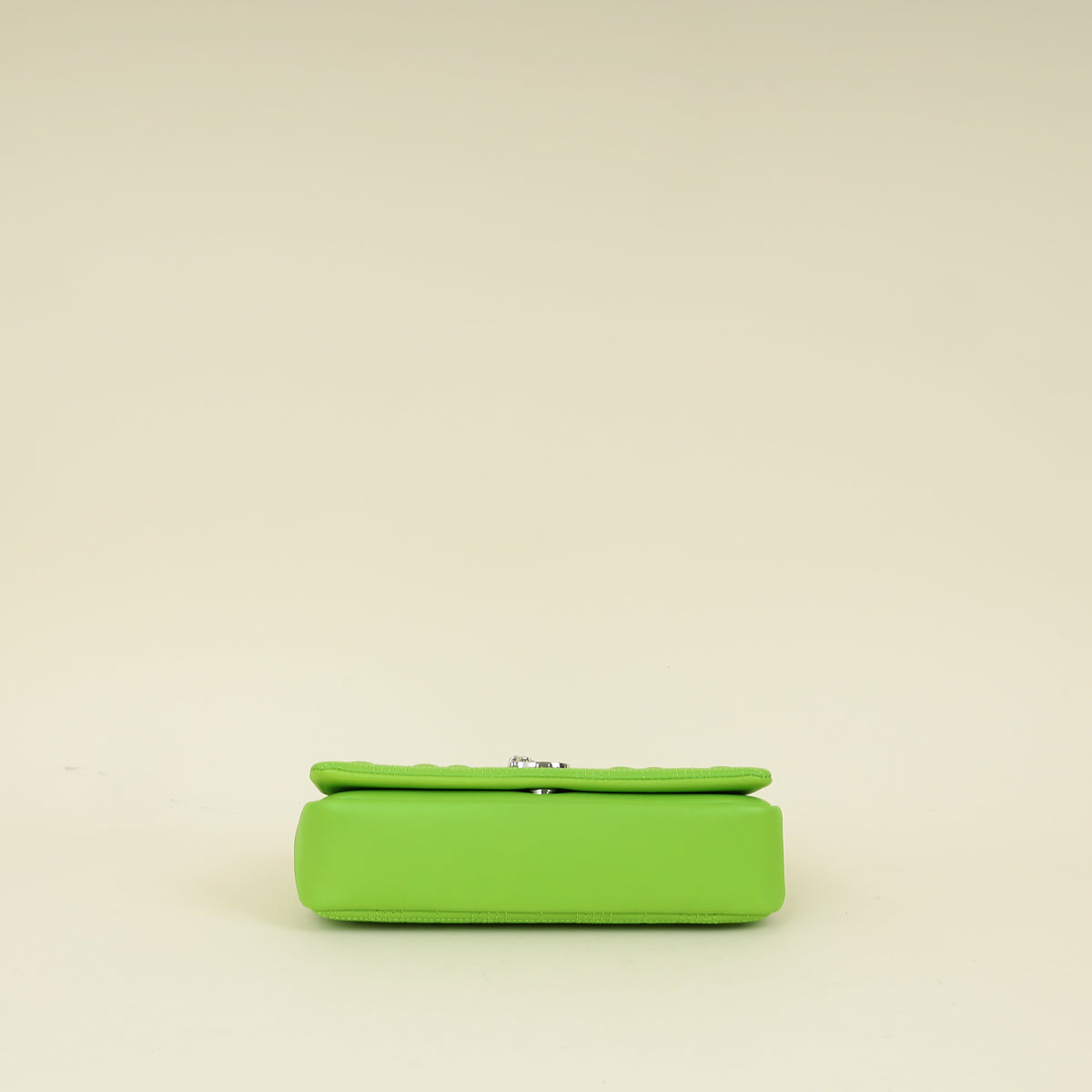 Burberry Brilliant Green Quilted Lola Small Flap Chain Bag