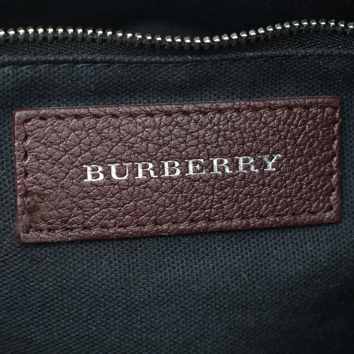 Burberry Bicolor Haymarket Banner Small Tote Bag