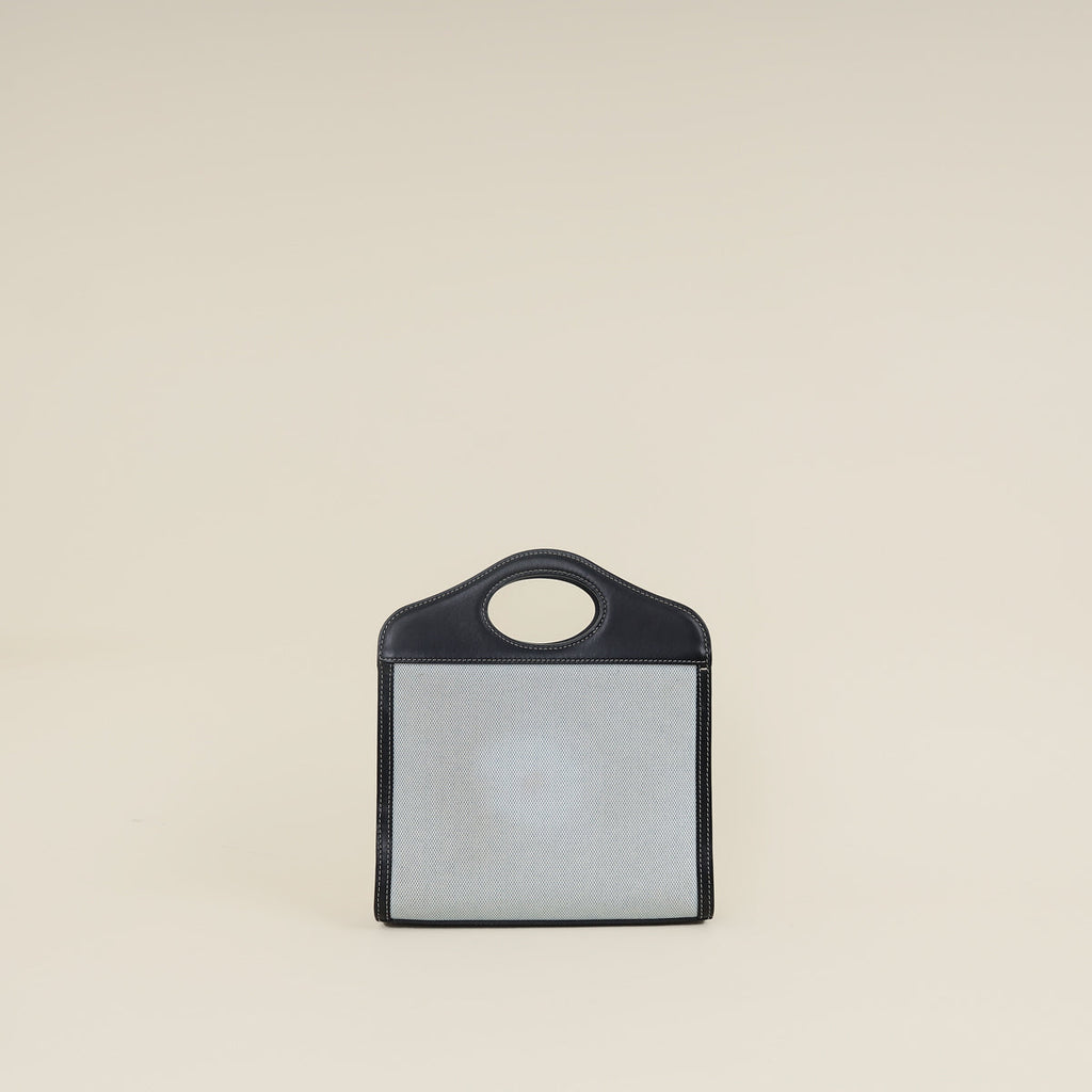Burberry Bicolor Mini Pocket Bag