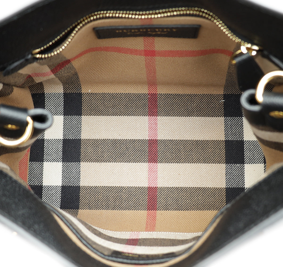 Burberry Black Buckle Tote Small Bag