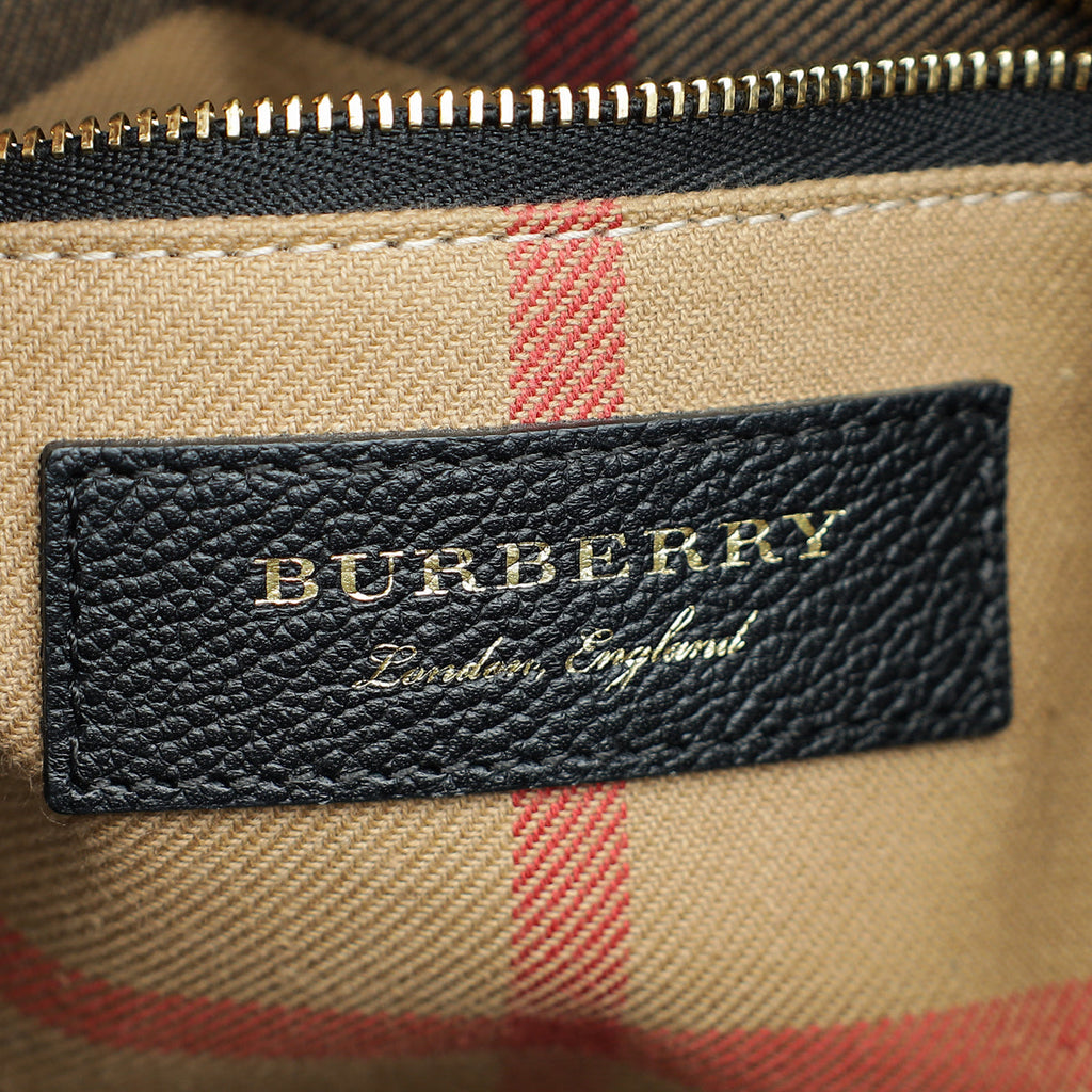 Burberry Black Buckle Tote Small Bag