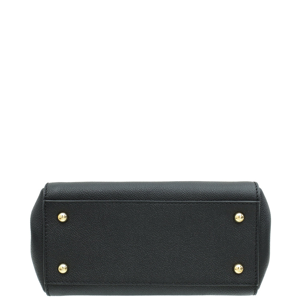 Burberry Black Buckle Tote Small Bag