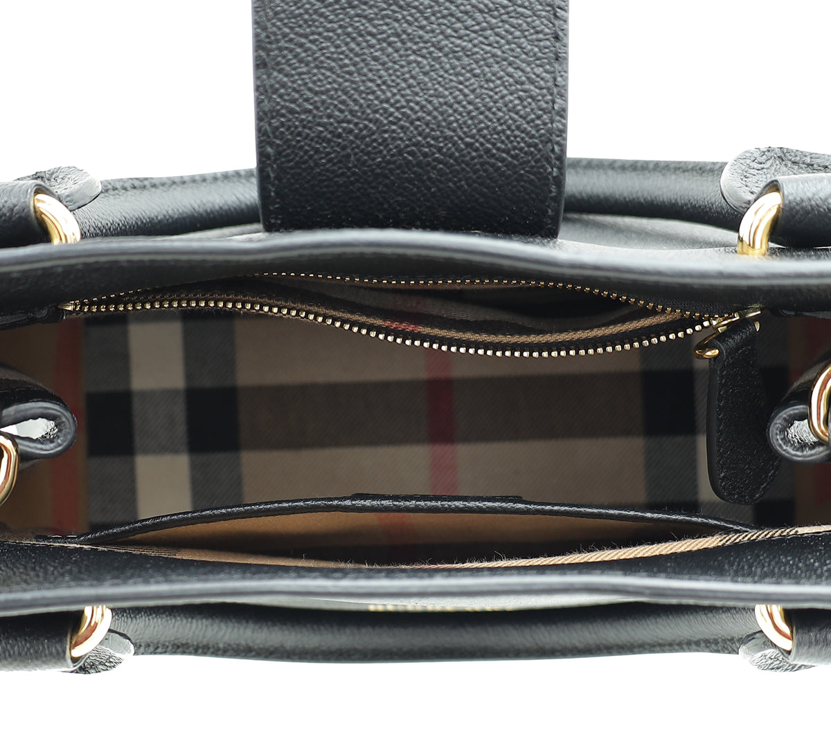 Burberry Black Buckle Tote Small Bag