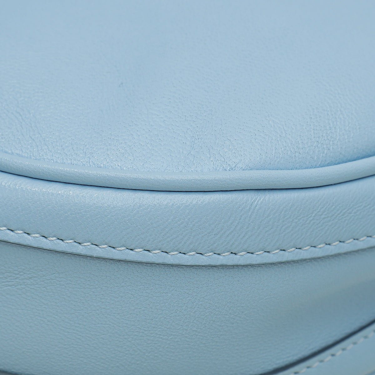 Burberry Pale Blue Soft Olympia Small Flap Chain Bag