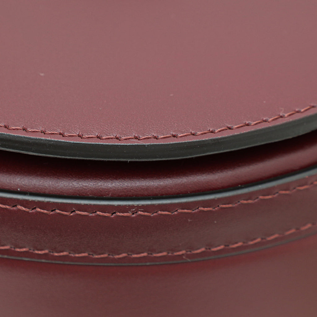 Burberry Burgundy Olympia Small Bag
