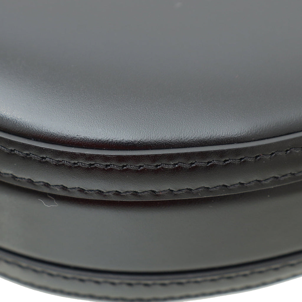 Burberry Black Mini Zip Olympia Bag