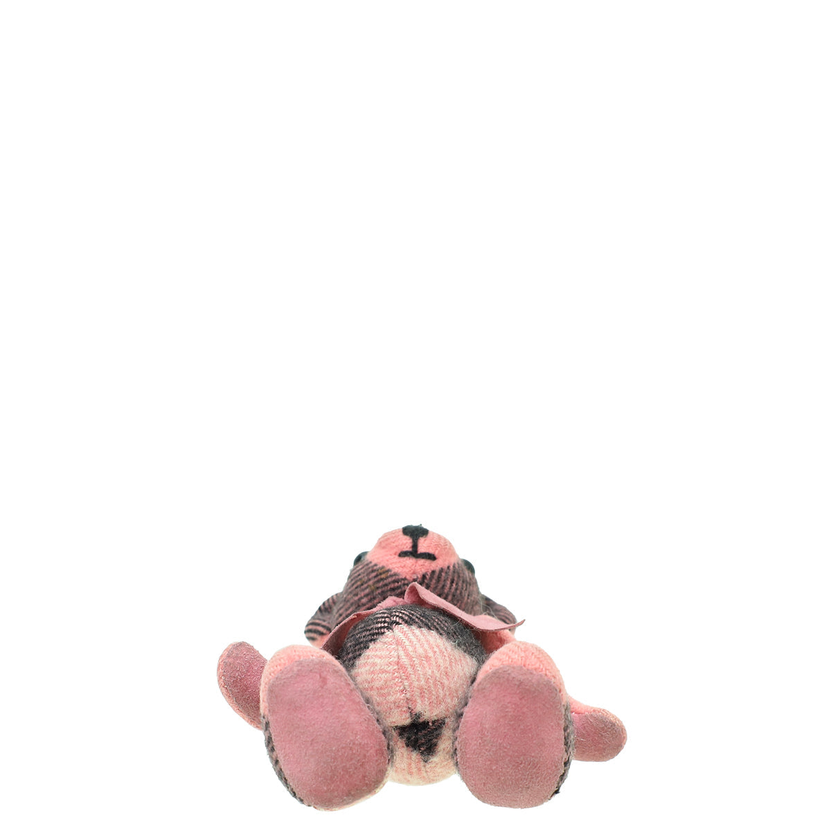 Burberry Pink Check Thomas Bear Bag Charm