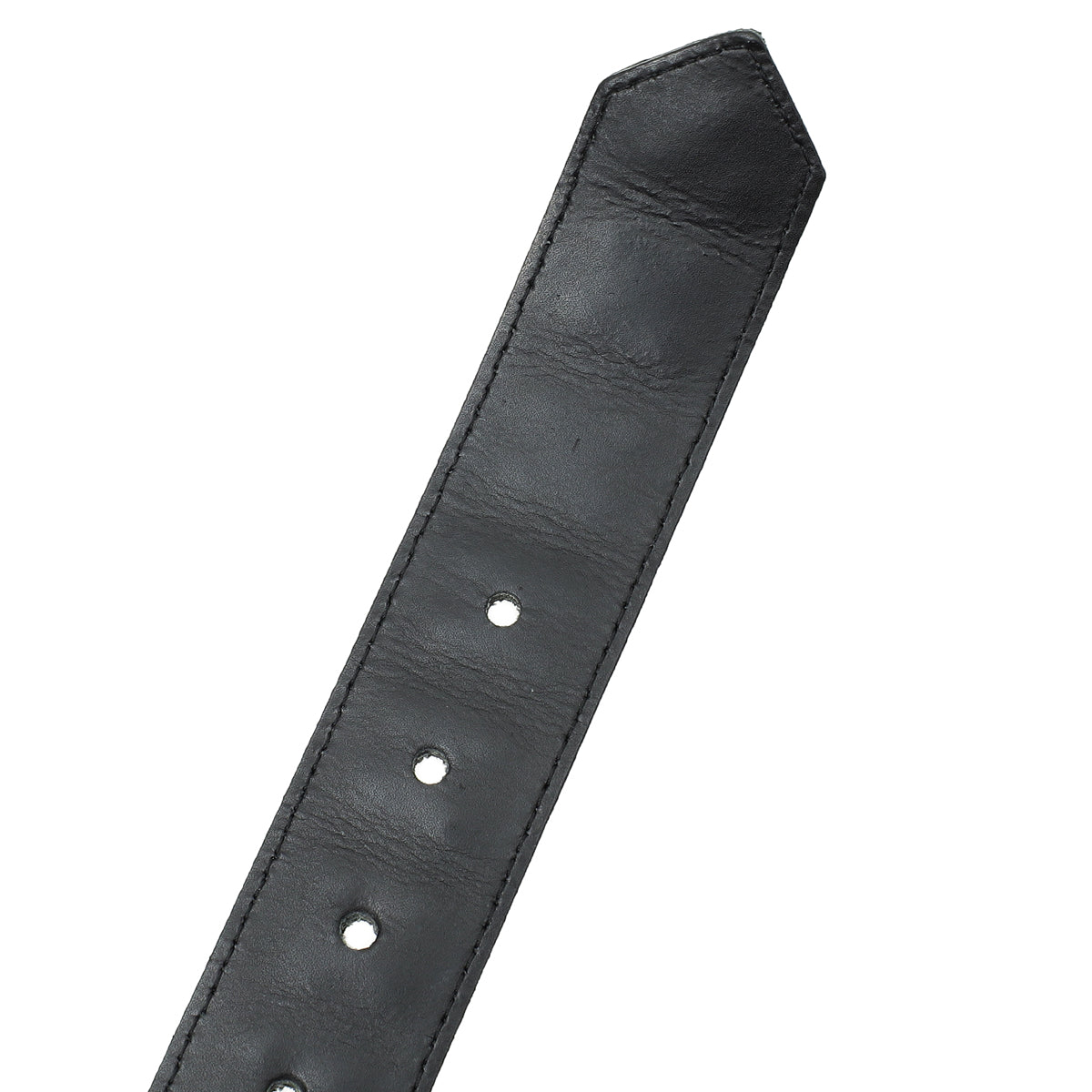 Burberry Black Vintage Check Buckle Belt 40