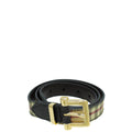 Burberry Bicolor House Check Buckle Belt 32