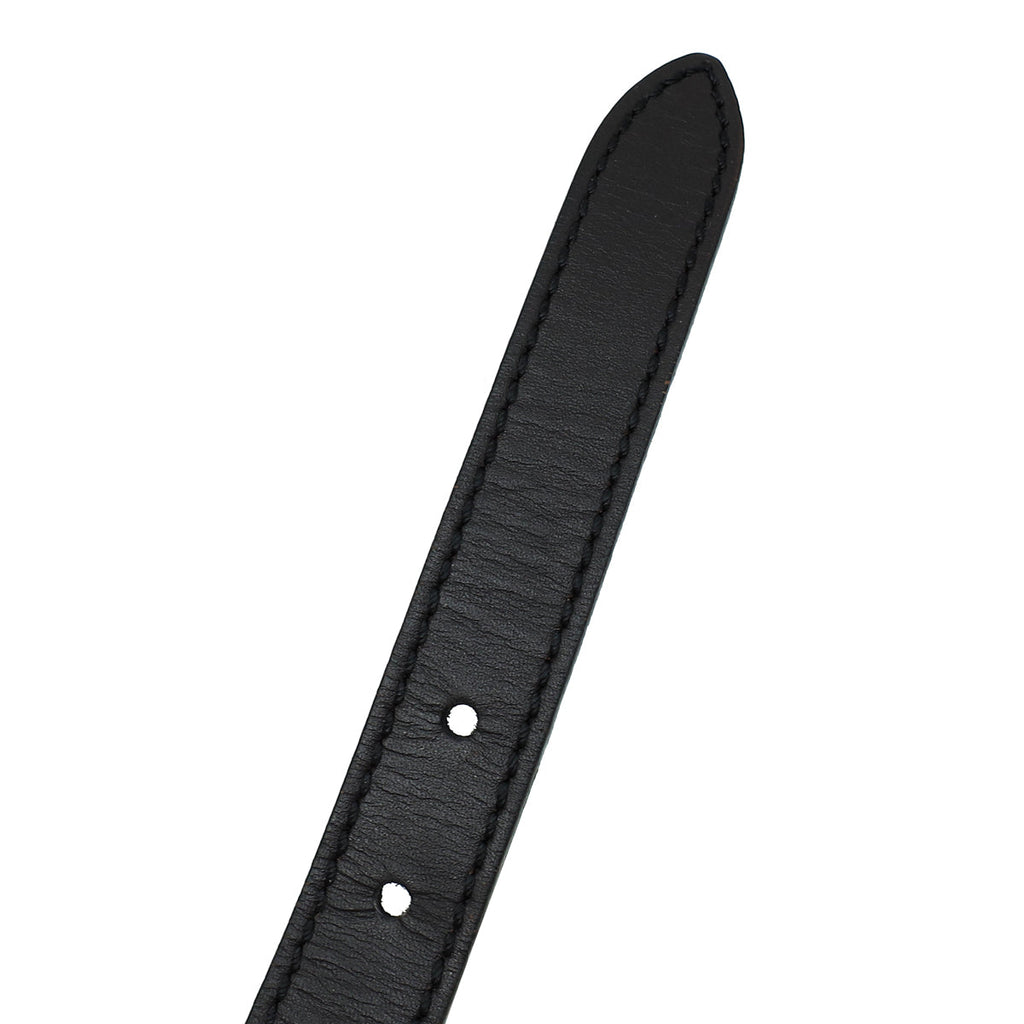 Burberry Bicolor House Check Buckle Belt 32