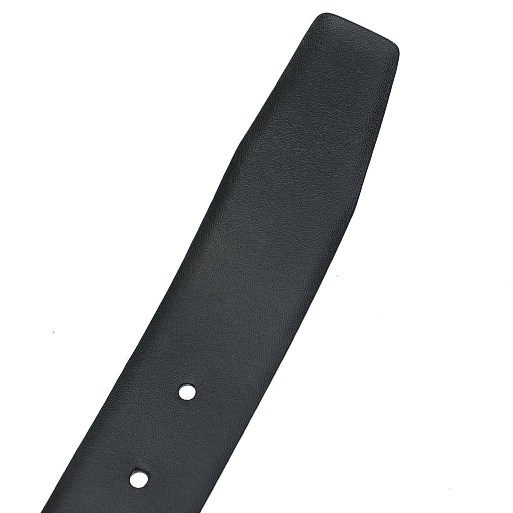 Burberry Black Embossed Check Buckle Belt 32