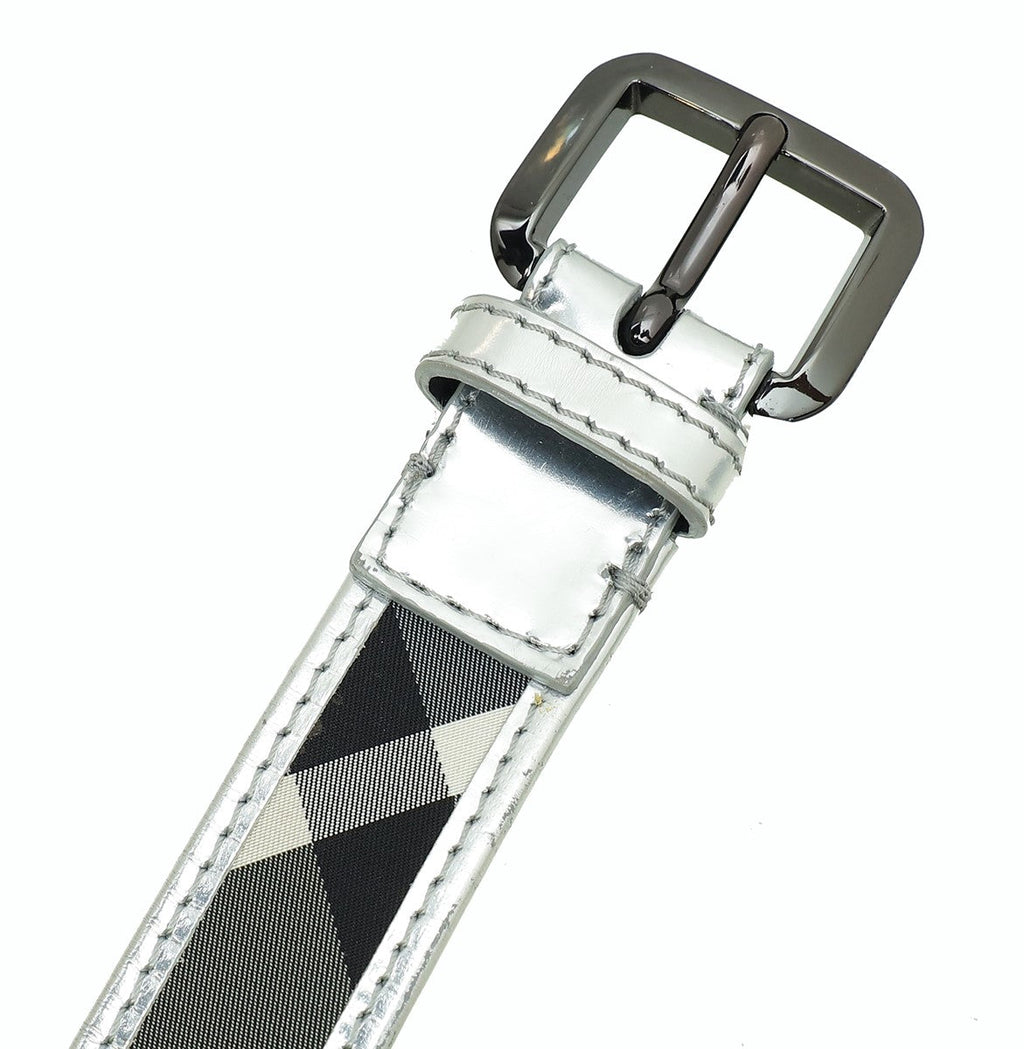 Burberry Multicolor Smoke Check Belt 44