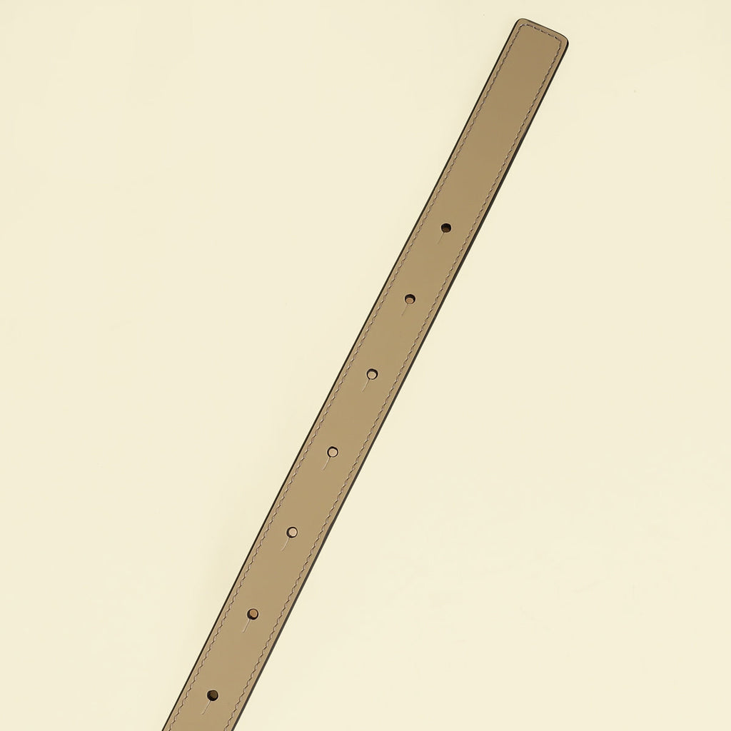 Burberry Bicolor Reversible TB Buckle Belt