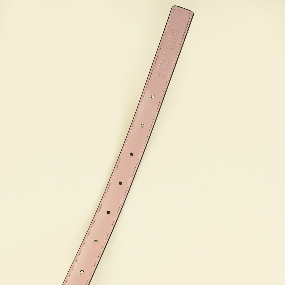 Burberry Bicolor Reversible TB Buckle Belt