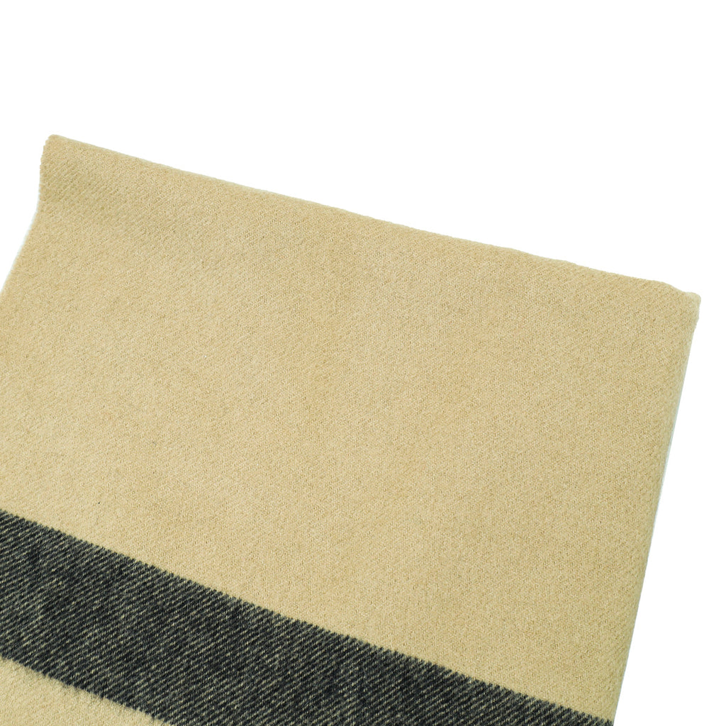 Burberry Beige Check Logo Cashmere Scarf