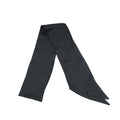 Burberry Black Checked Pointed-Tip Scarf