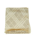 Burberry Champagne Silk Scarf