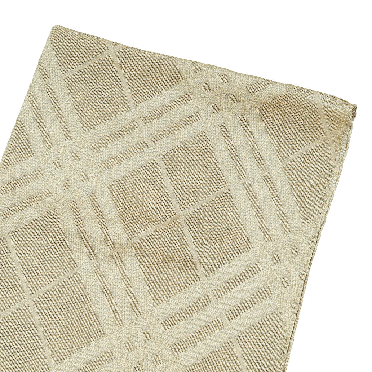 Burberry Champagne Silk Scarf