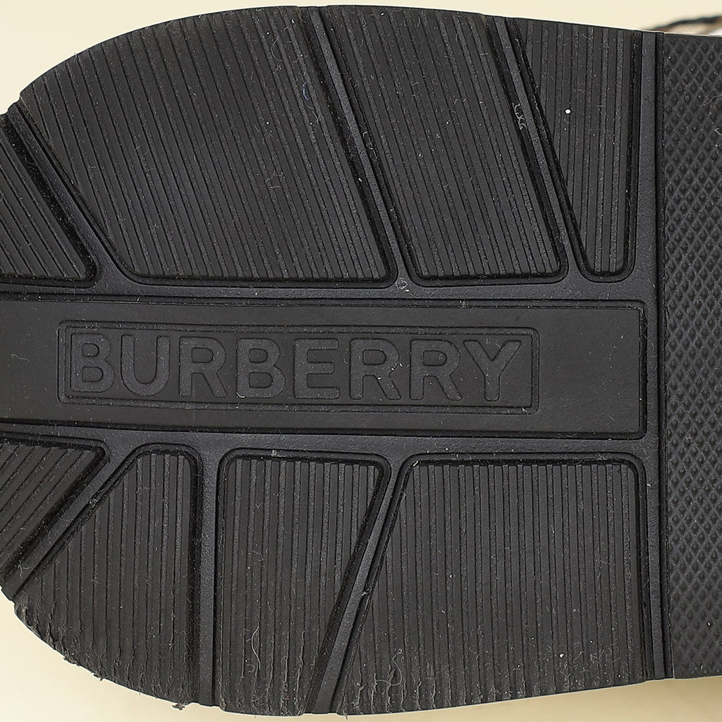 Burberry Dark Brich Brown Vintage Check Sean Sneakers 37