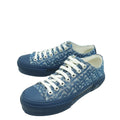 Burberry Blue Denim TB Monogram Jack Sneakers 38