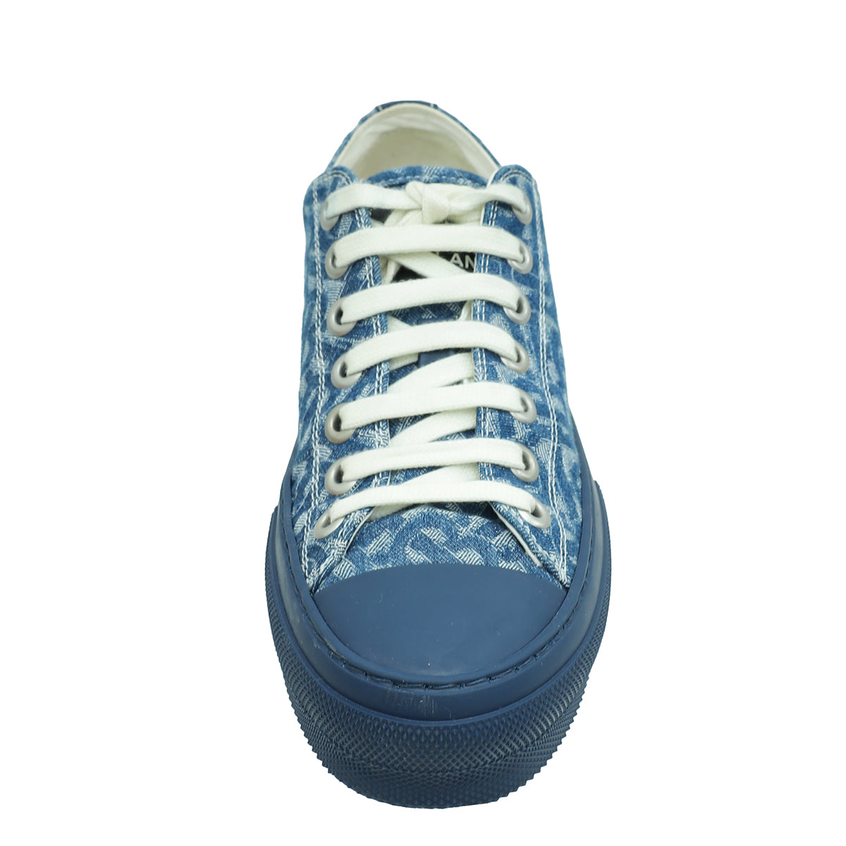 Burberry Blue Denim TB Monogram Jack Sneakers 38