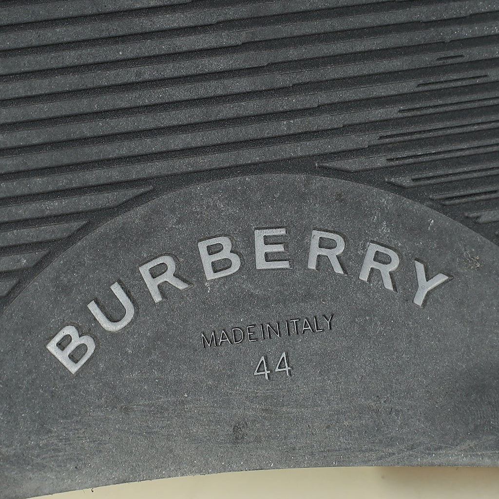 Burberry Archive Beige Vintage Check Furley Slides 44