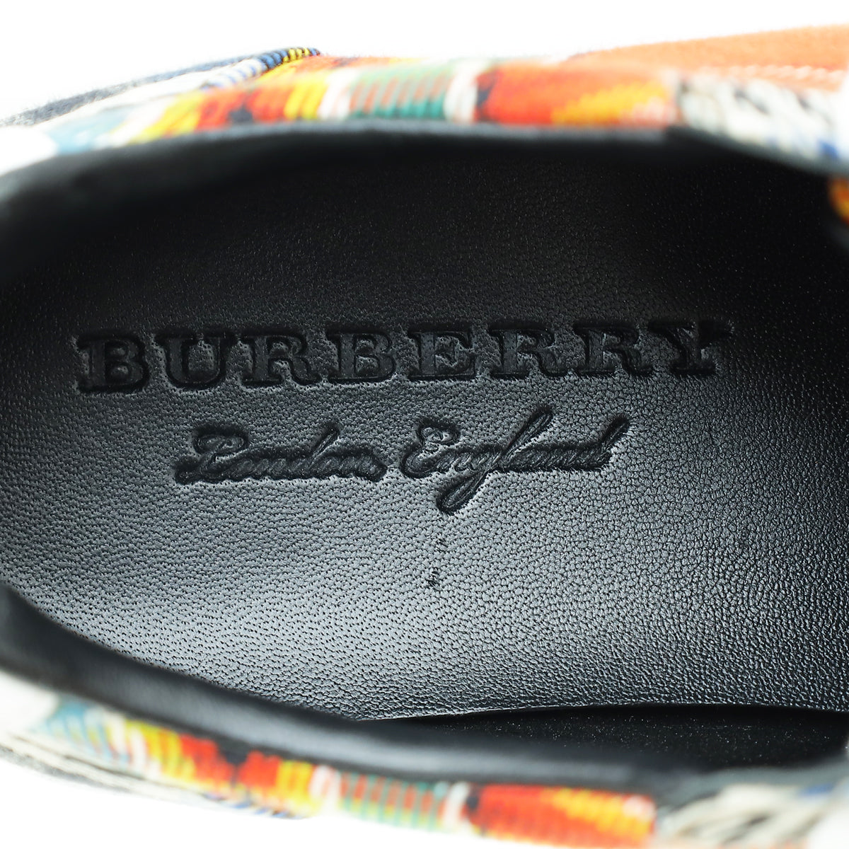 Burberry Multicolor Amelia New Tartan Sneakers 36.5