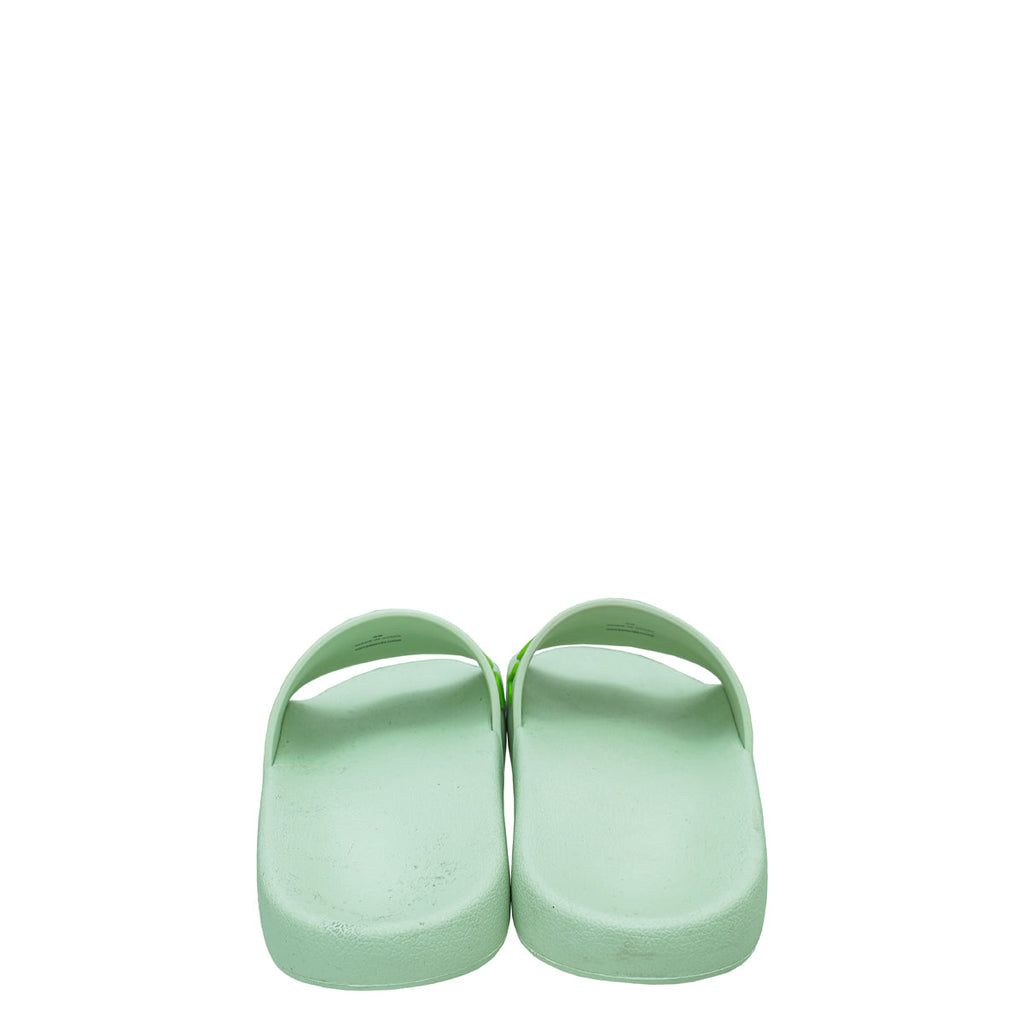 Burberry Pistachio Logo Slide Pool Sandal 36