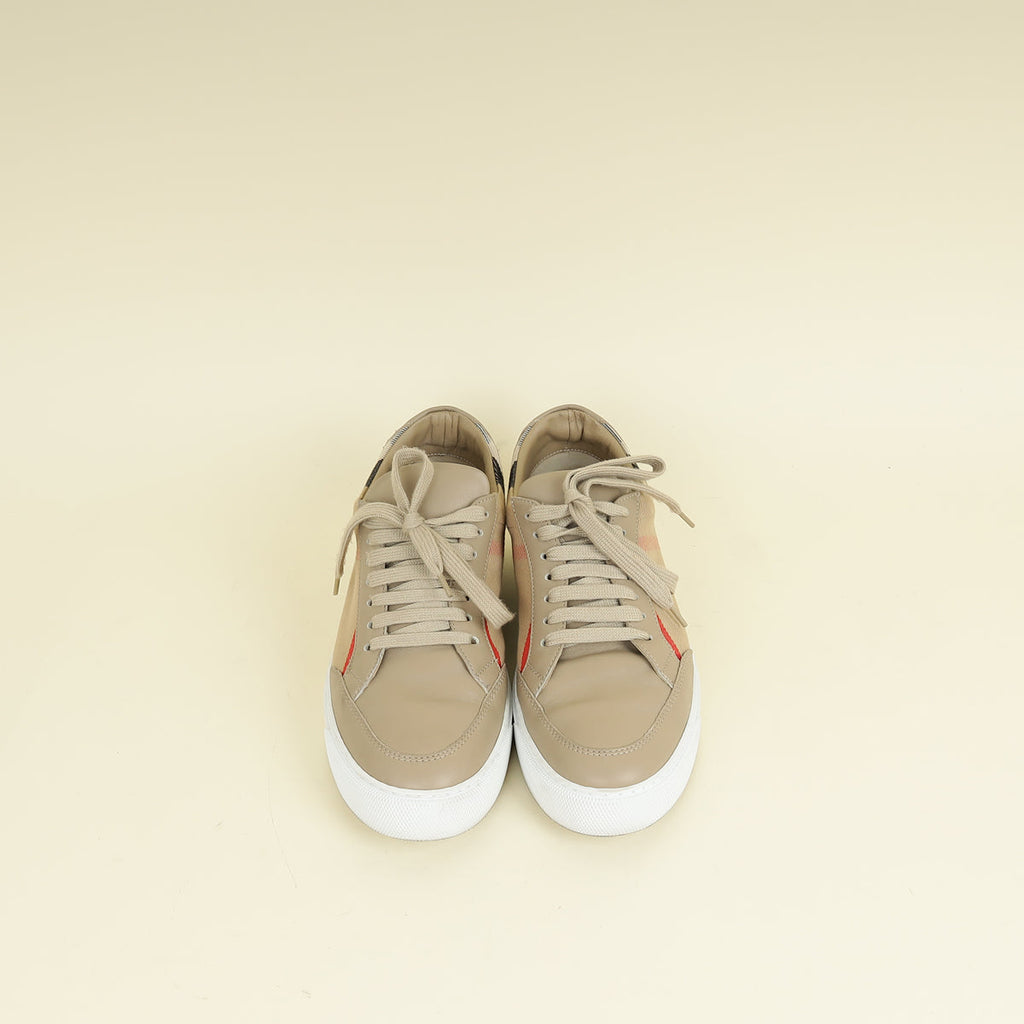 Burberry Beige New Salmond Sneaker 39