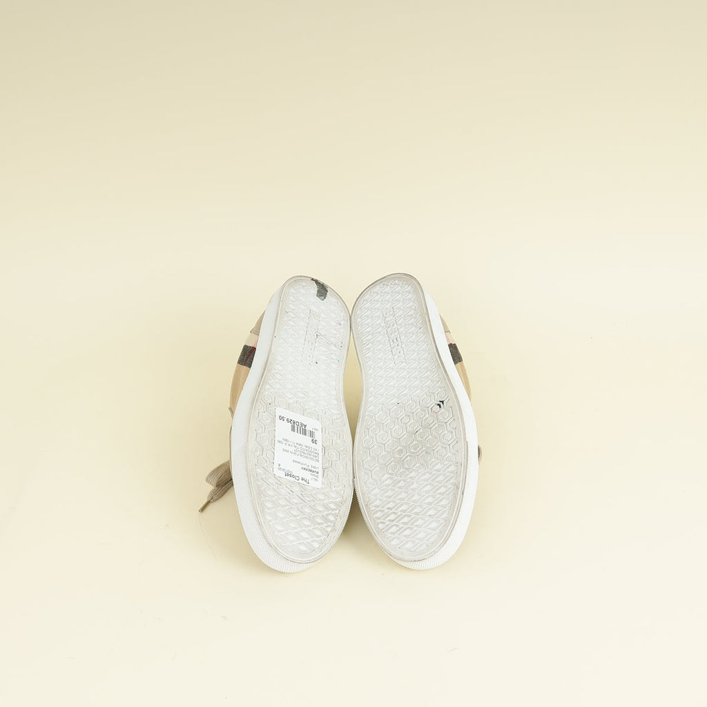 Burberry Beige New Salmond Sneaker 39
