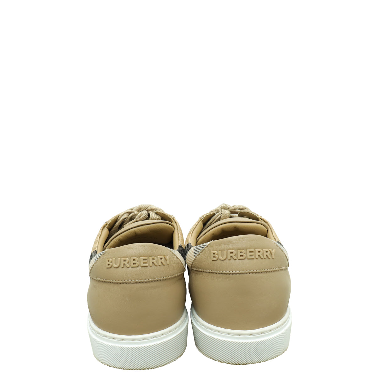 Burberry Beige House Check Hartfield Sneaker 40