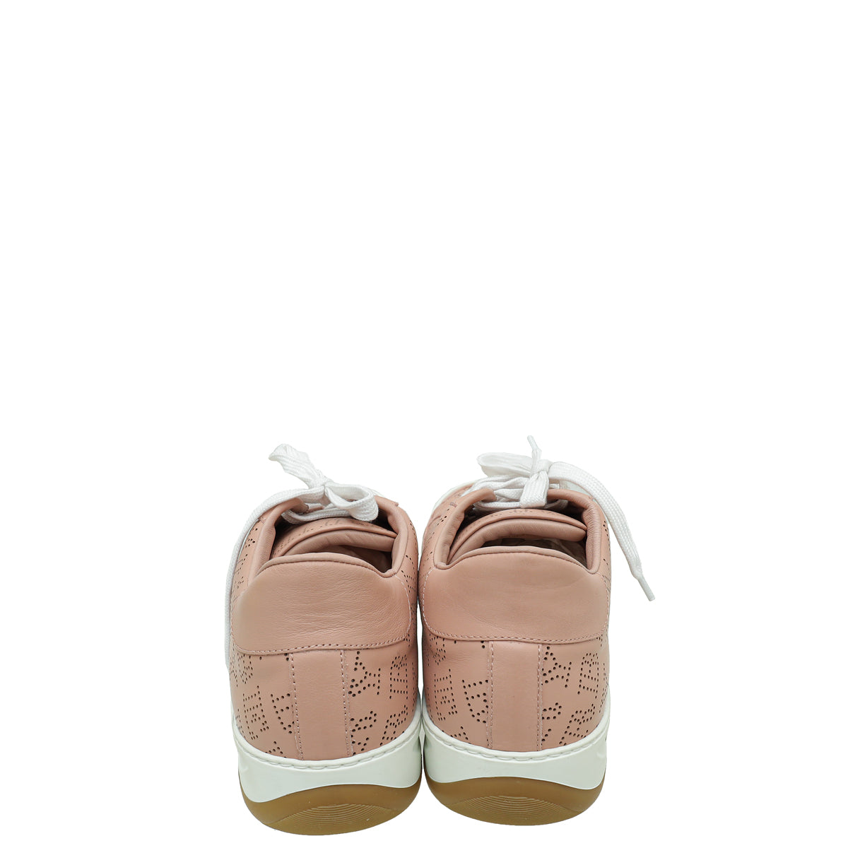 Burberry Pale Fawn Pink Perforated Timsbury Sneakers 41