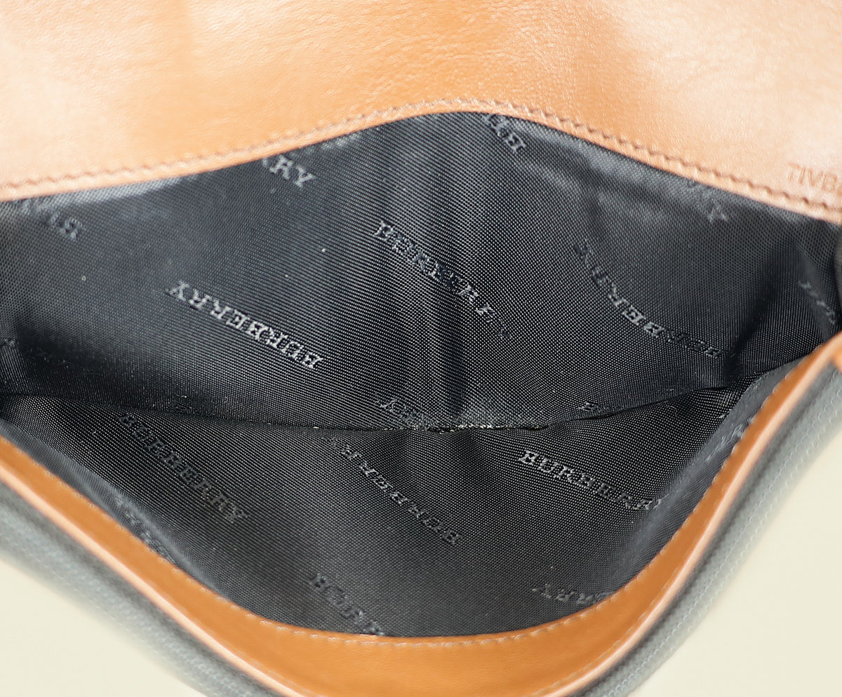 Burberry Tan Continental Wallet