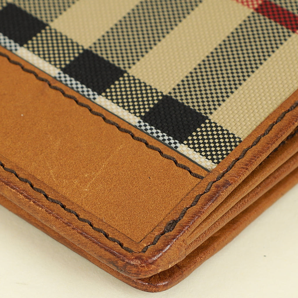 Burberry Tan Continental Wallet