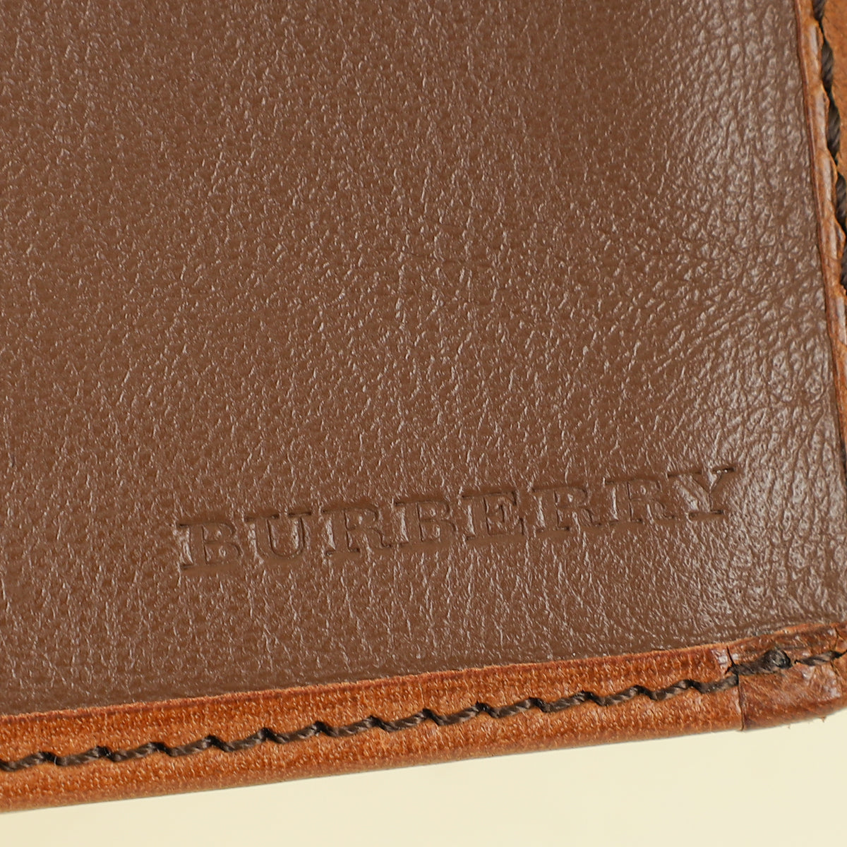Burberry Tan Continental Wallet