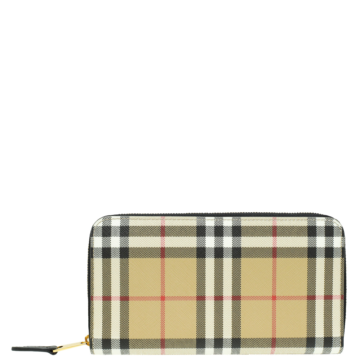 Burberry Multicolor Vintage Check Long Zippy Wallet