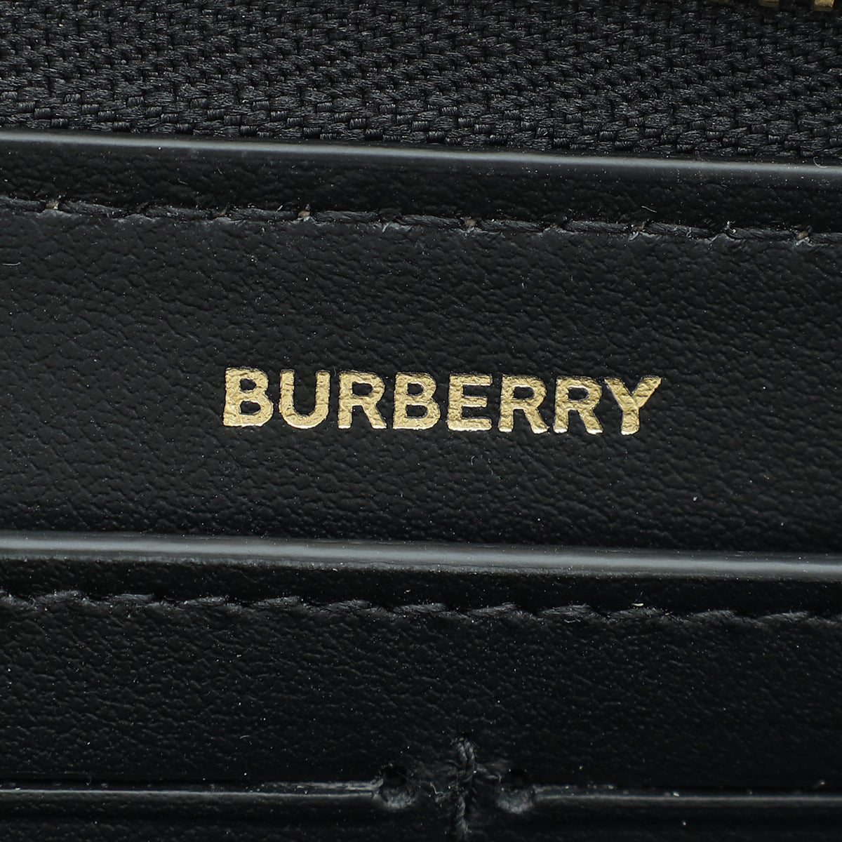 Burberry Multicolor Vintage Check Long Zippy Wallet