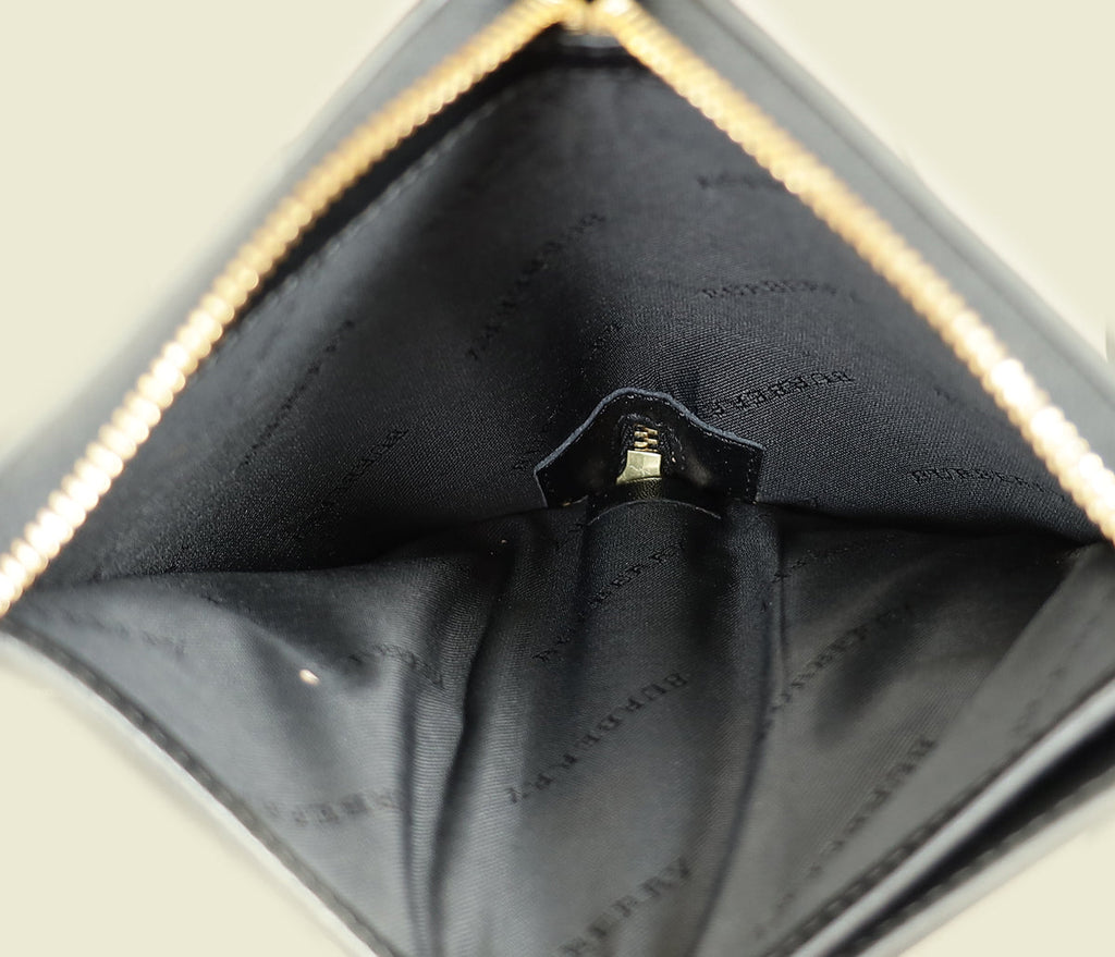Burberry Bicolor Elmore Zip Around Wallet