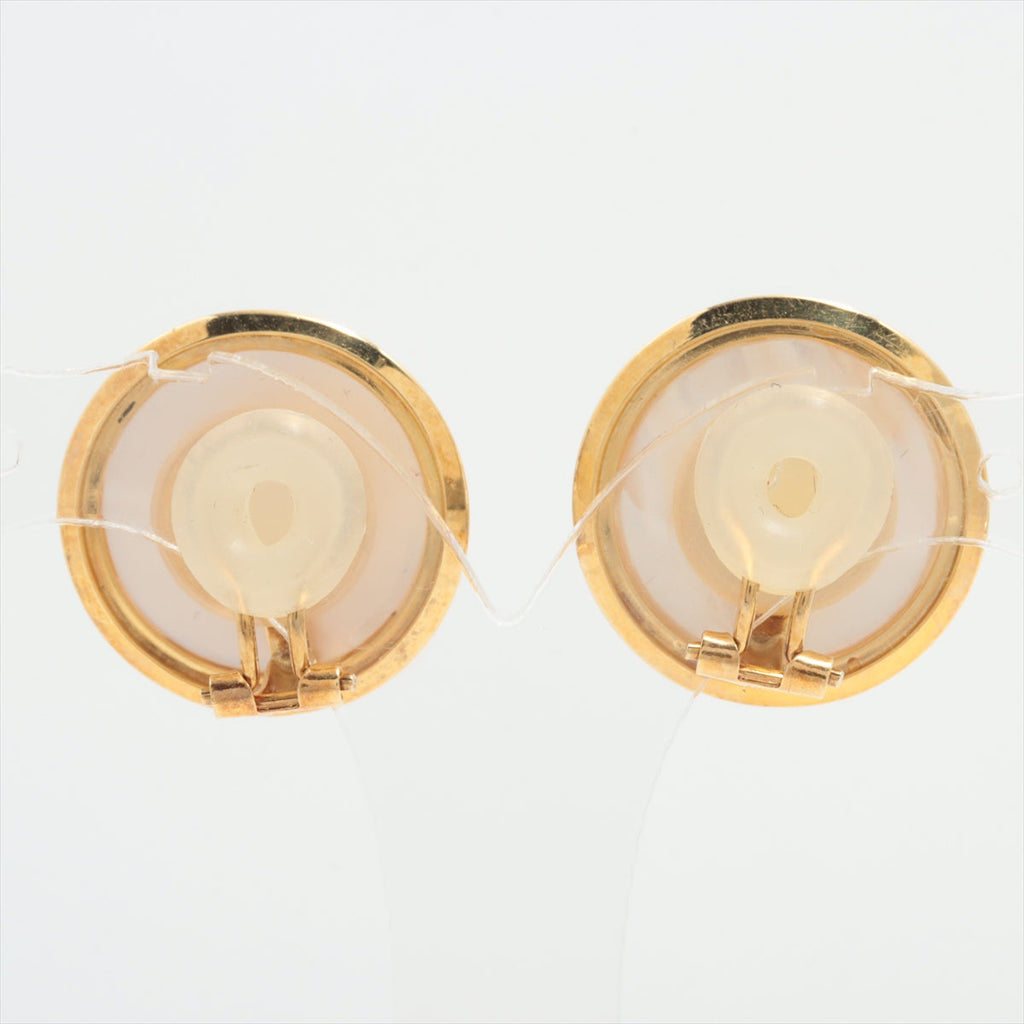 Mabe Round Pearl Clip-on Earings