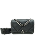 Bvlgari Black Serpenti Maxi Cabochon Mini Crossbody Bag