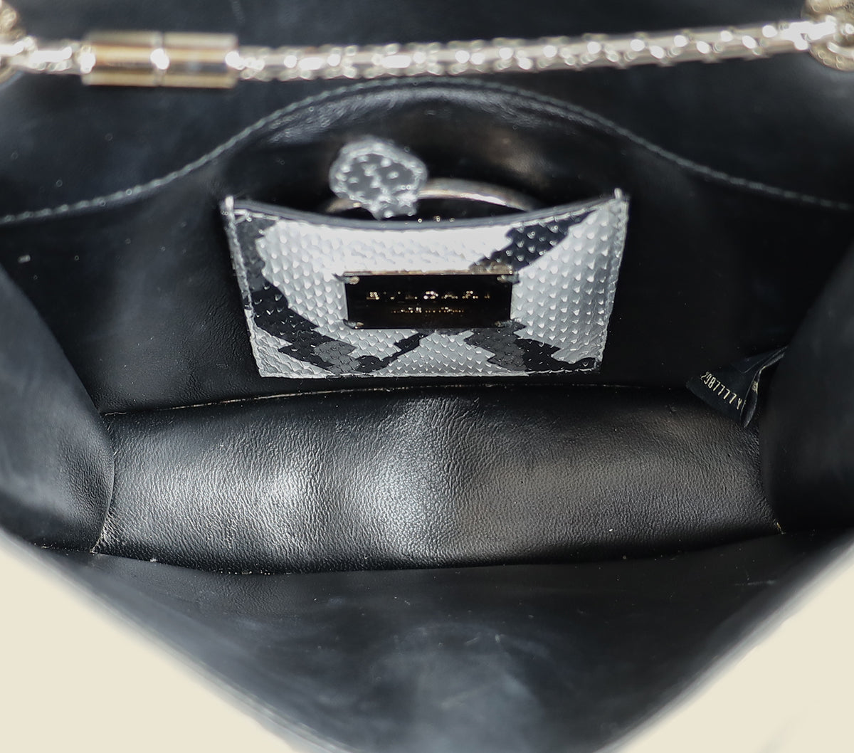 Bvlgari Tricolor Python Serpenti Forever Small Crossbody Bag