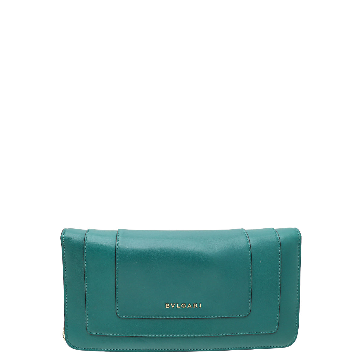 Bvlgari Green Serpenti Forever Chain Clutch