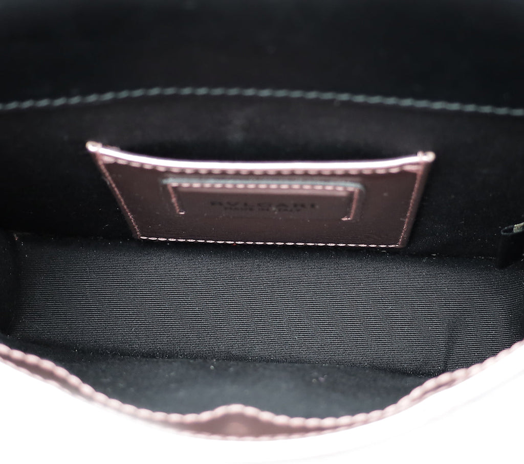 Bvlgari Mauve Serpenti Forever Small Crossbody Bag