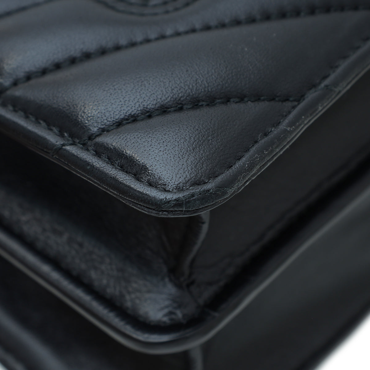 Bvlgari Black Quilted Scaglie Serpenti Forever Medium Flap Bag
