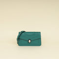 Bvlgari Green Serpenti Forever Chain Wallet