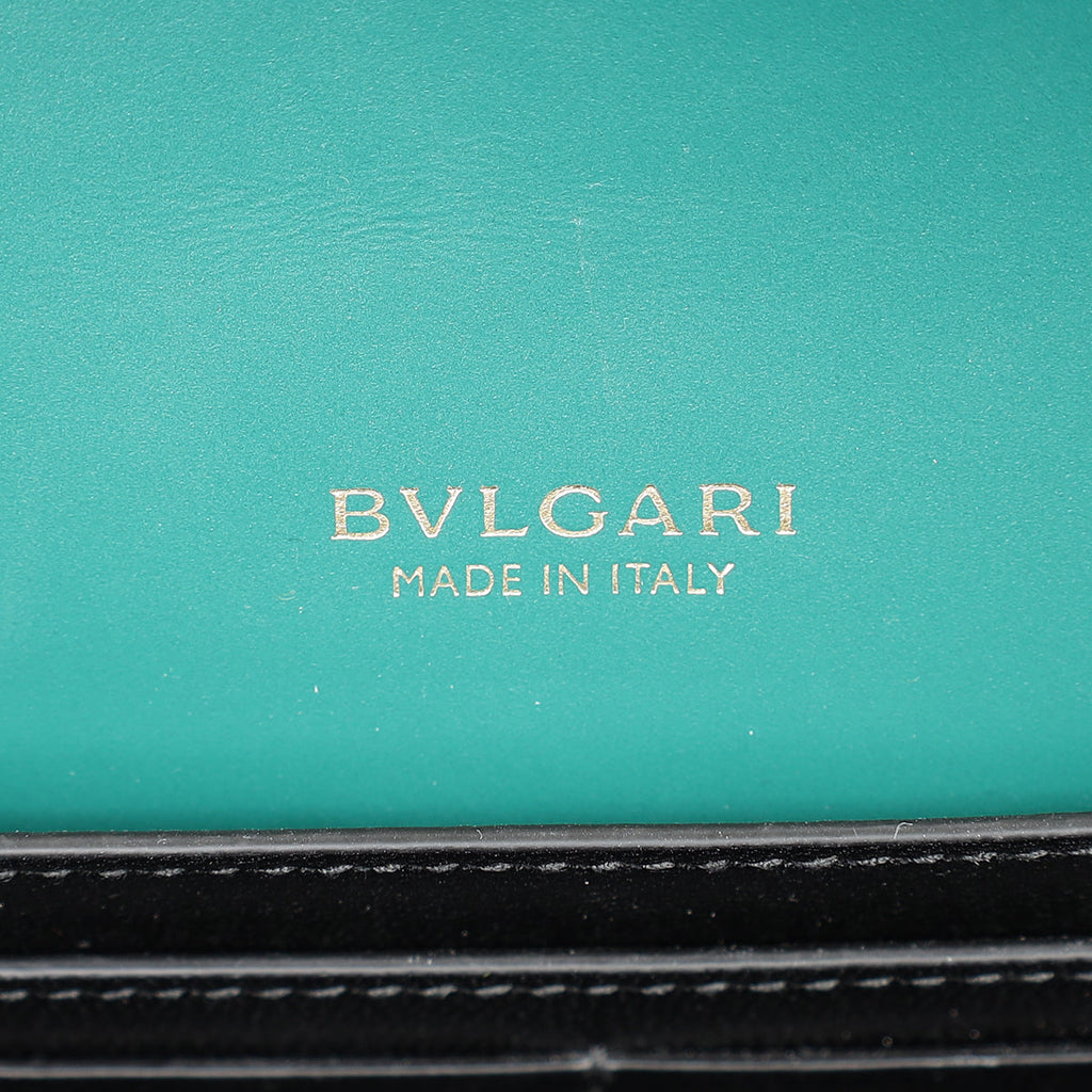 Bvlgari Green Serpenti Forever Chain Wallet